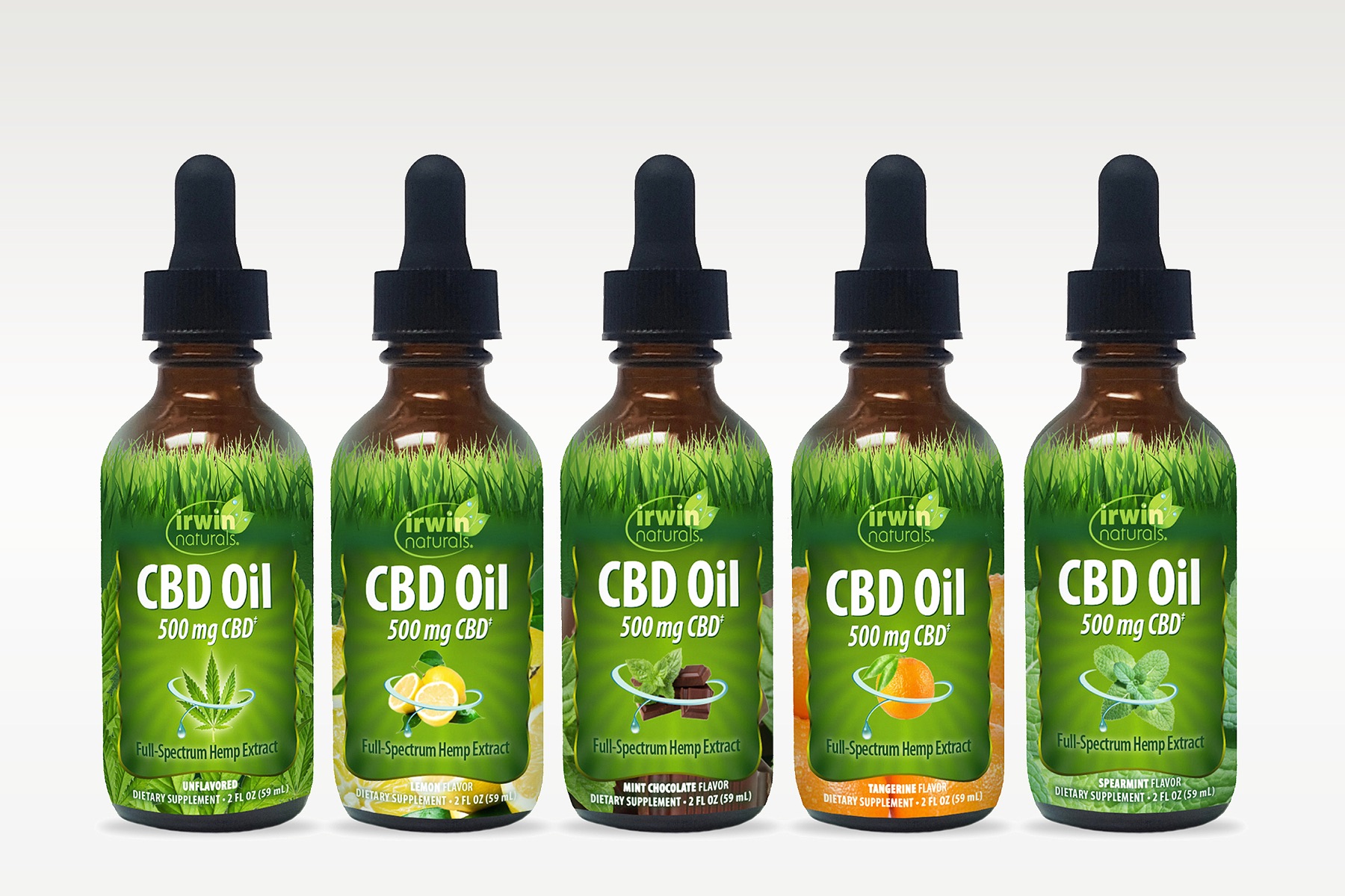 Irwin Naturals product packaging layout