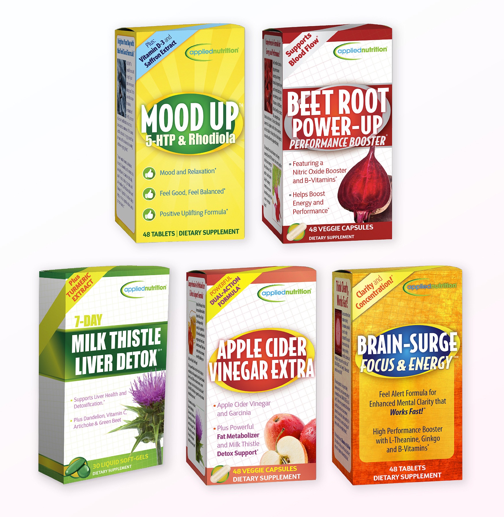 Applied Nutrition product packaging design